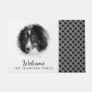 Search for paw doormats Black and white