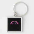 Search for hand signs key rings Gothic love
