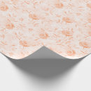 Search for peach floral wrapping paper Roses
