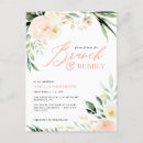 Search for watercolor bridal shower postcards Foliage