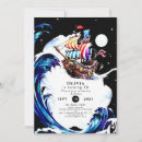 Search for treasure birthday invitations Ship