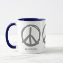 Search for hippie peace sign mugs Retro