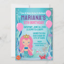 Search for ariel birthday invitations Party