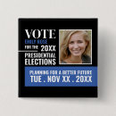 Search for campaign badges Politics