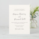 Search for off white wedding invitations Simple