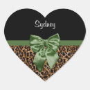 Search for leopard print with bow stickers For her
