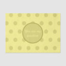 Search for gold polka dot tissue paper Vintage