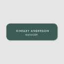 Search for green name tags Professional
