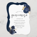 Search for indigo birthday invitations Navy