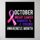 Search for domestic violence awareness posters October