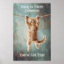 Search for hang in there cat posters Inspirational