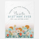 Search for mothers day blankets Botanical