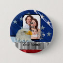 Search for bald eagle badges Red white blue