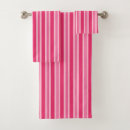 Search for fuchsia pink bath towels Striped