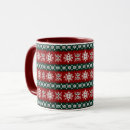 Search for ugly christmas sweater mugs Pattern
