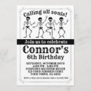 Search for dia de los muertos invitations Black and white