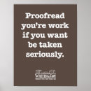 Search for proofreader posters Grammar