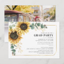 Search for floral graduation invitations Feminine
