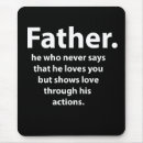Search for happy fathers day mousepads Black and white