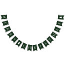 Search for green and white bunting flags Merry christmas