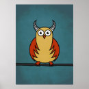 Search for funny cartoon owl posters Owls