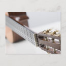 Search for guitar string postcards Selective focus