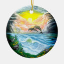 Search for dolphin christmas tree decorations Water
