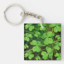 Search for green shamrock key rings Nature