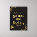 Search for poster invitations Black and gold