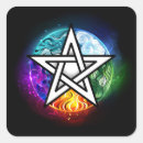 Search for pentagram stickers Wiccan