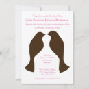 Search for love doves wedding invitations Pink