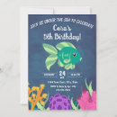 Search for coral reef birthday invitations Under the sea