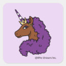 Search for afro stickers Licensed afro unicorn