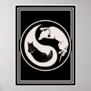 Search for yin yang posters Black and white