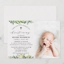 Search for unique christening invitations Girl