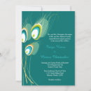 Search for white peacock invitations Green