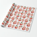 Search for gnome holiday wrapping paper Winter