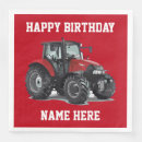 Search for tractor napkins Kid