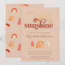 Search for rays of sunshine baby shower invitations Gender neutral