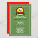 Search for kids pizza party invitations Modern