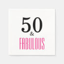 Search for party napkins 50th
