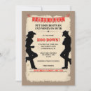 Search for country western hoedown invitations Cowgirl