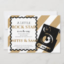Search for rock a bye baby shower invitations Guitar
