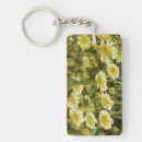 Search for white yellow key rings Floral