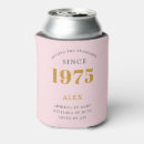Search for 50th birthday can coolers 50 years old