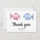 Search for fish thank you cards Watercolor