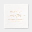 Search for happily ever after napkins Simple