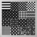 Search for simple polka dot pattern posters Black and white