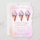 Search for pastel ice cream birthday invitations Girl