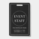 Search for backstage pass id badges Music festival